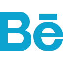 Logo,Behance,Portfolio,Social network,Social ok 